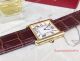 2017 Knockoff Cartier Tank Solo Gold 27mm White Dial Brown Leather Band Watch (4)_th.jpg